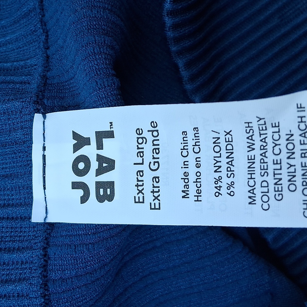 JoyLab Seamless Opal Blue Leggings Size XL - Picture 7 of 9